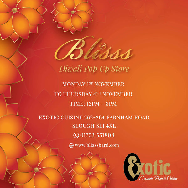 Diwali Pop Up at Exotic Cuisine Slough