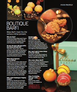 Blisss Barfi featured in latest autumn addition of Khush Magazine