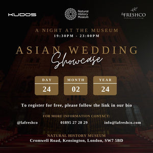 Asian Wedding Showcase at Natural History Museum