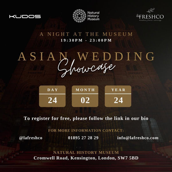 Asian Wedding Showcase at Natural History Museum