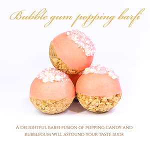 Bubble Gum Popping Barfi